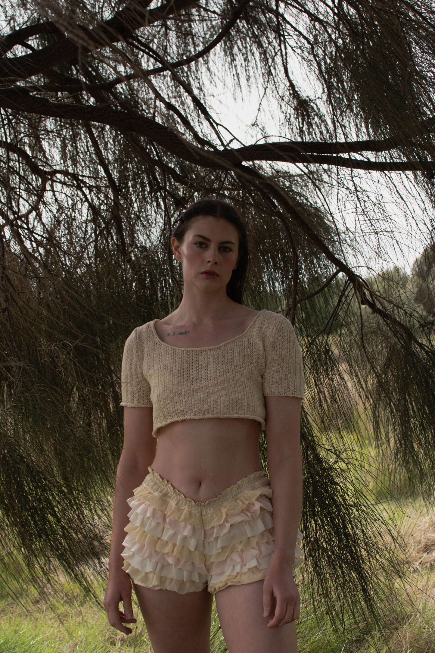 Frilly Silk Bloomers